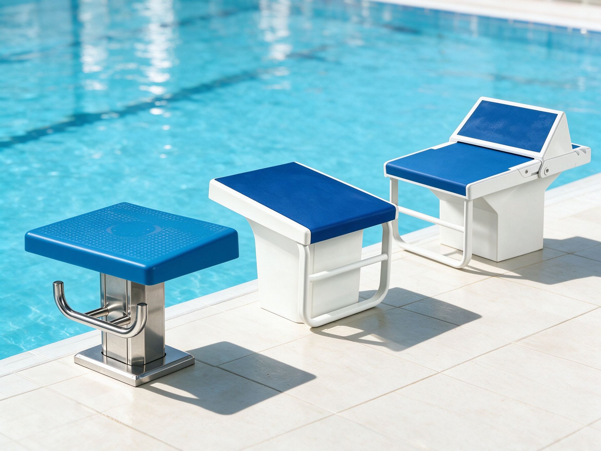 How to Choose Swimming Pool Starting Blocks? Training & Competition Models